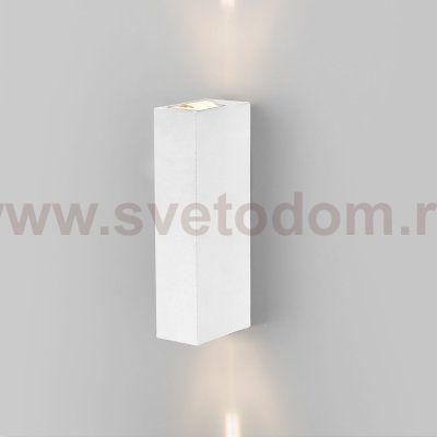 Уличный настенный светодиодный светильник Blaze LED IP54 35136/W белый Elektrostandard