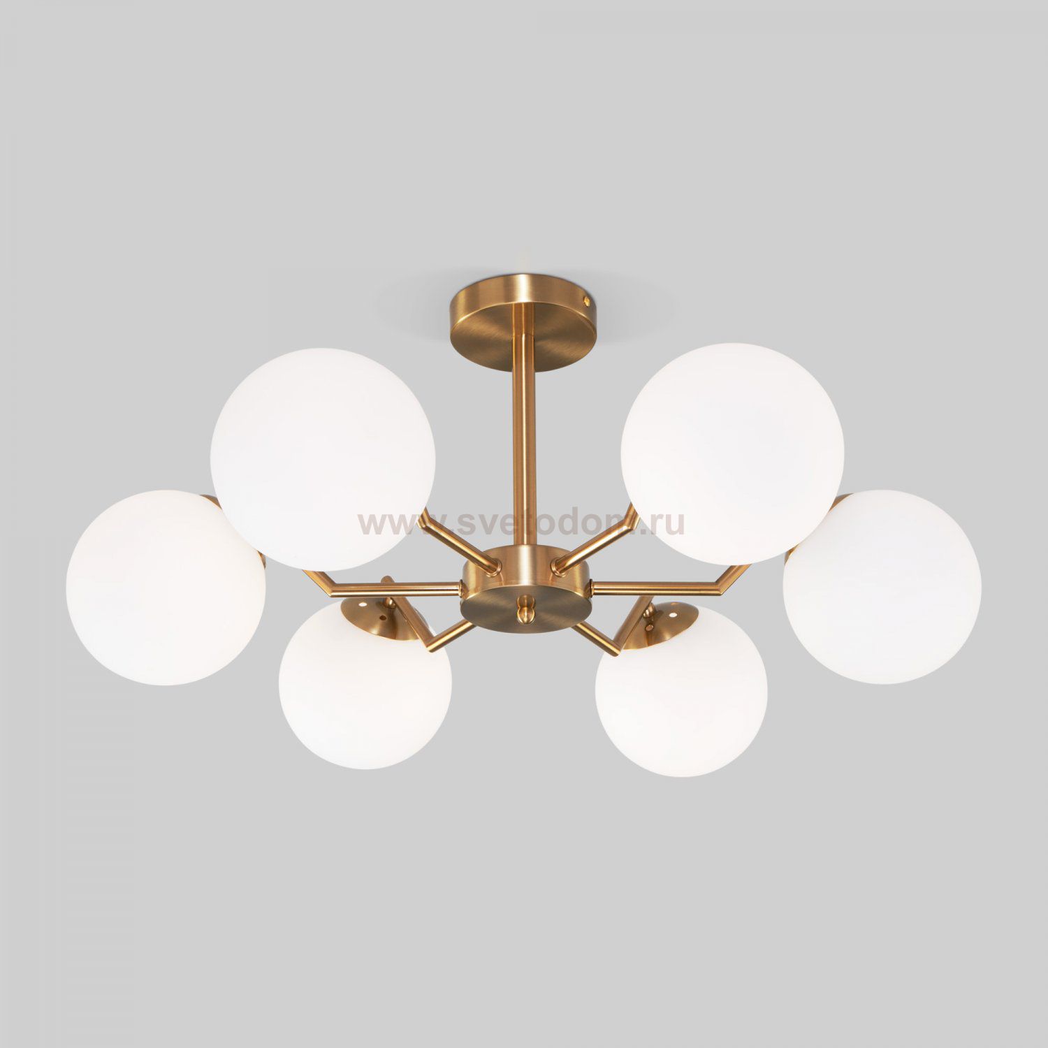 Потолочная люстра 70154/6 латунь Eurosvet