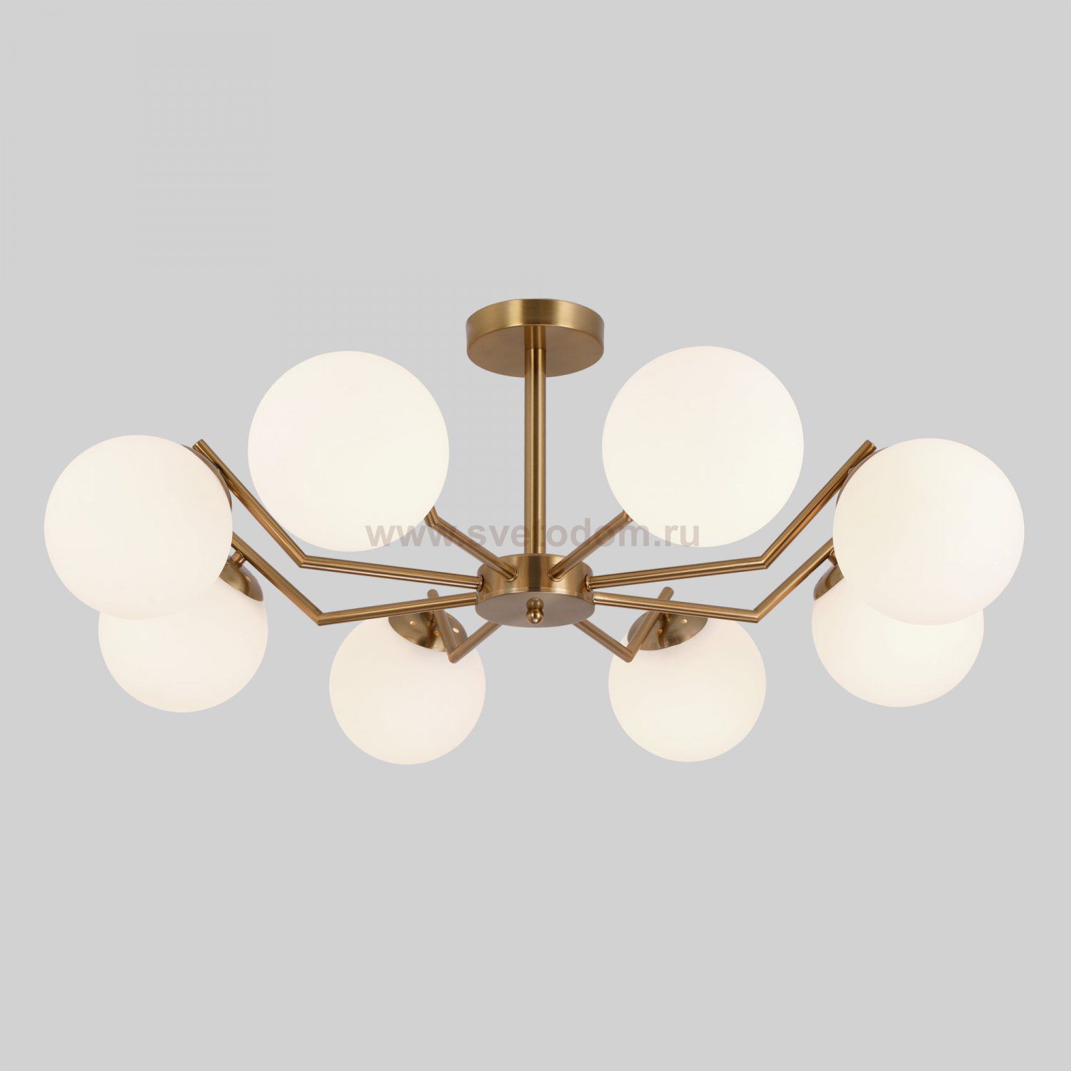 Потолочная люстра 70154/8 латунь Eurosvet