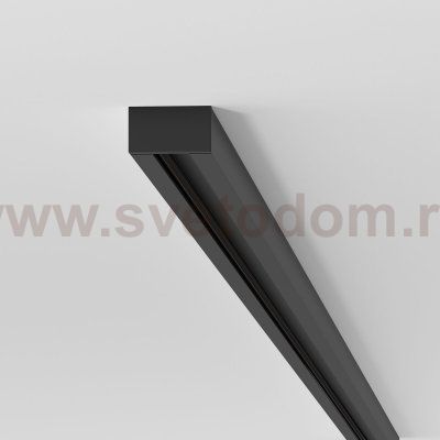 Однофазный шинопровод черный 3м (в комплекте ввод питания и заглушка) 85081/00 Elektrostandard
