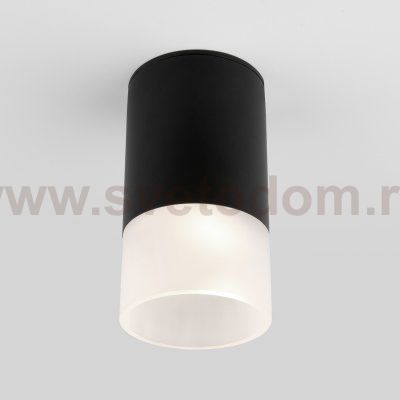 Уличный потолочный светильник Light LED 2106 IP54 35139/H черный Elektrostandard