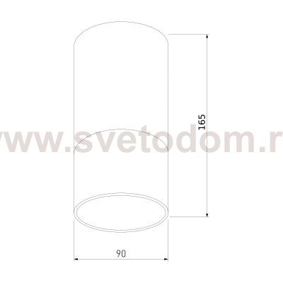 Уличный потолочный светильник Light LED 2106 IP54 35139/H серый Elektrostandard