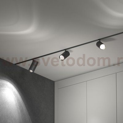 Трековый светильник Slim Magnetic R03 20W 4200K черный 85013/01 Elektrostandard