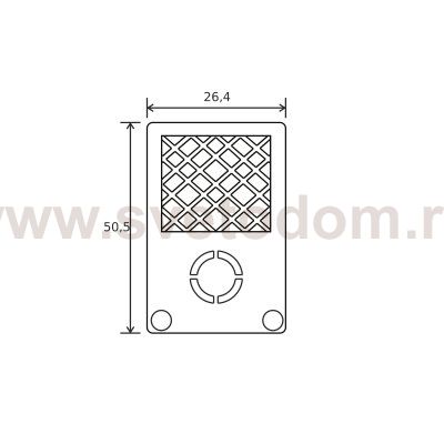 Заглушка для шинопровода однофазная 2 шт. Slim Magnetic 85089/00 Elektrostandard
