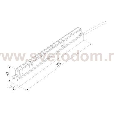 Трансформатор 100W Slim Magnetic 95041/00 Elektrostandard