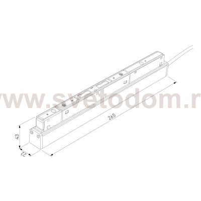 Трансформатор 200W Slim Magnetic 95042/00 Elektrostandard