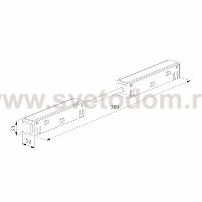 Гибкий коннектор для шинопровода Slim Magnetic 85099/00 Elektrostandard