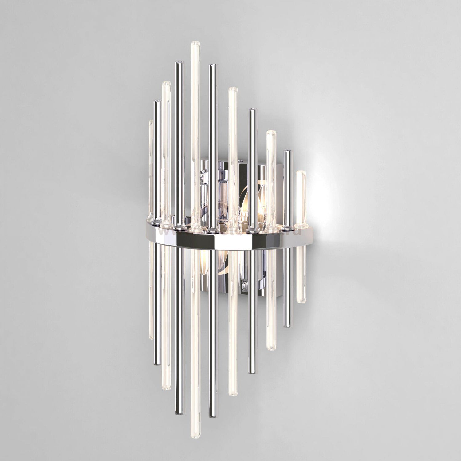 Настенный светильник 355/2 хром Bogates