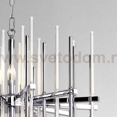 ПОДВЕСНАЯ ЛЮСТРА УМНЫЙ ДОМ 355/6 Smart хром Bogates