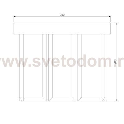 Классический настенный светильник 358/1 Bogates