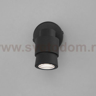 Настенный светодиодный светильник 20125/1 черный Eurosvet