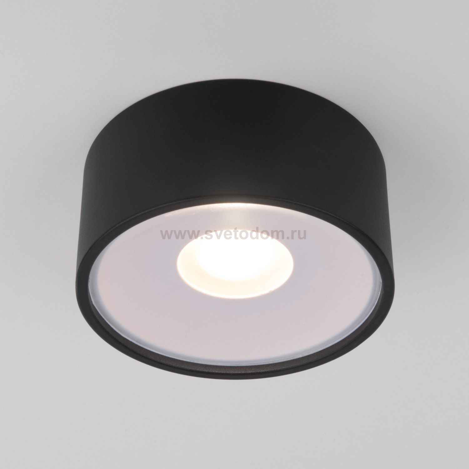 Уличный потолочный светильник Light LED 2135 IP65 35141/H черный Elektrostandard
