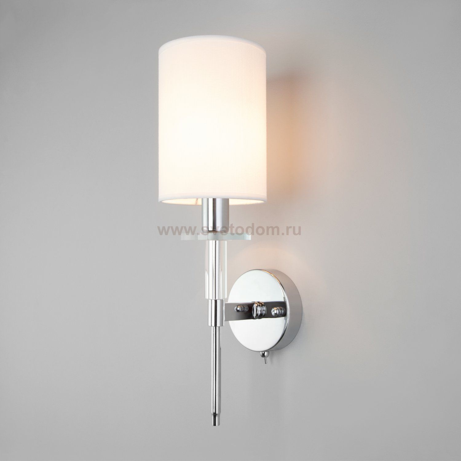 Классический настенный светильник 60132/1 хром Eurosvet