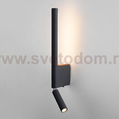 Настенный светодиодный светильник Sarca LED 40111/LED черный Elektrostandard