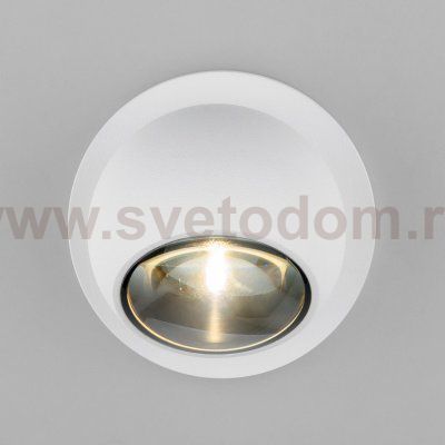 Уличный ландшафтный светодиодный светильник Ball 35143/S белый Elektrostandard