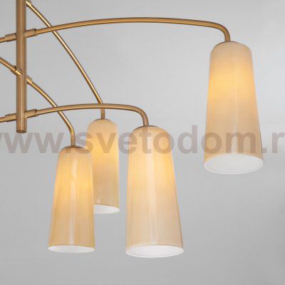 Люстра в стиле лофт 70137/8 латунь Eurosvet