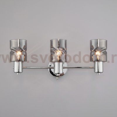 Настенный светильник с поворотными плафонами 20120/3 хром Eurosvet