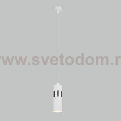 Подвесной светильник 50096/1 белый/хром Eurosvet