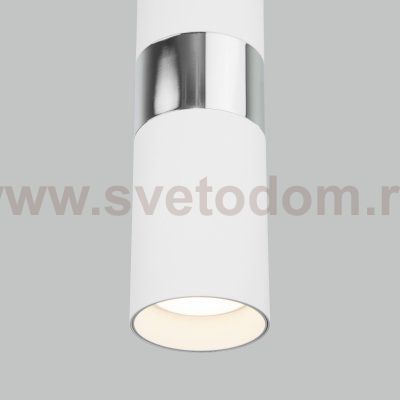 Подвесной светильник 50096/1 белый/хром Eurosvet