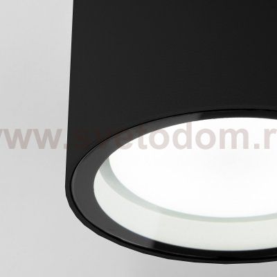 Уличный потолочный светильник Light 26231 IP54 35144/H черный Elektrostandard