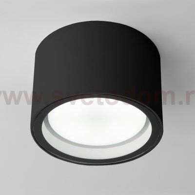 Уличный потолочный светильник Light 26231 IP54 35144/H черный Elektrostandard