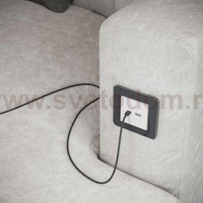 Рамка на 1 пост Elite (графит, стекло) Werkel W0012440