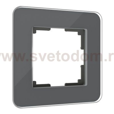 Рамка на 1 пост Elite (графит, стекло) Werkel W0012440