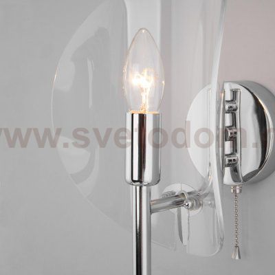 Классический современный светильник 60135/1 хром Eurosvet