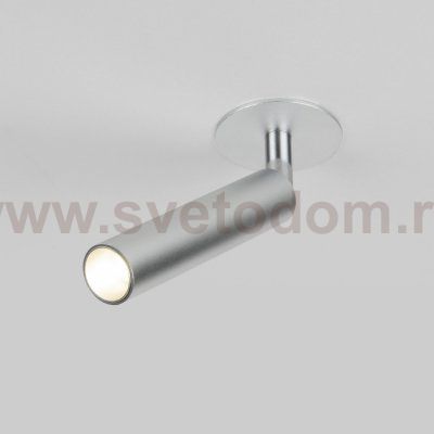 Diffe светильник встраиваемый серебряный 5W 4200K (25027/LED) 25027/LED Elektrostandard