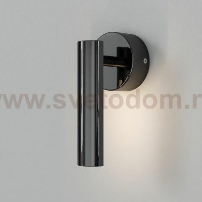 Настенный светодиодный светильник 20126/1 LED черный жемчуг Eurosvet