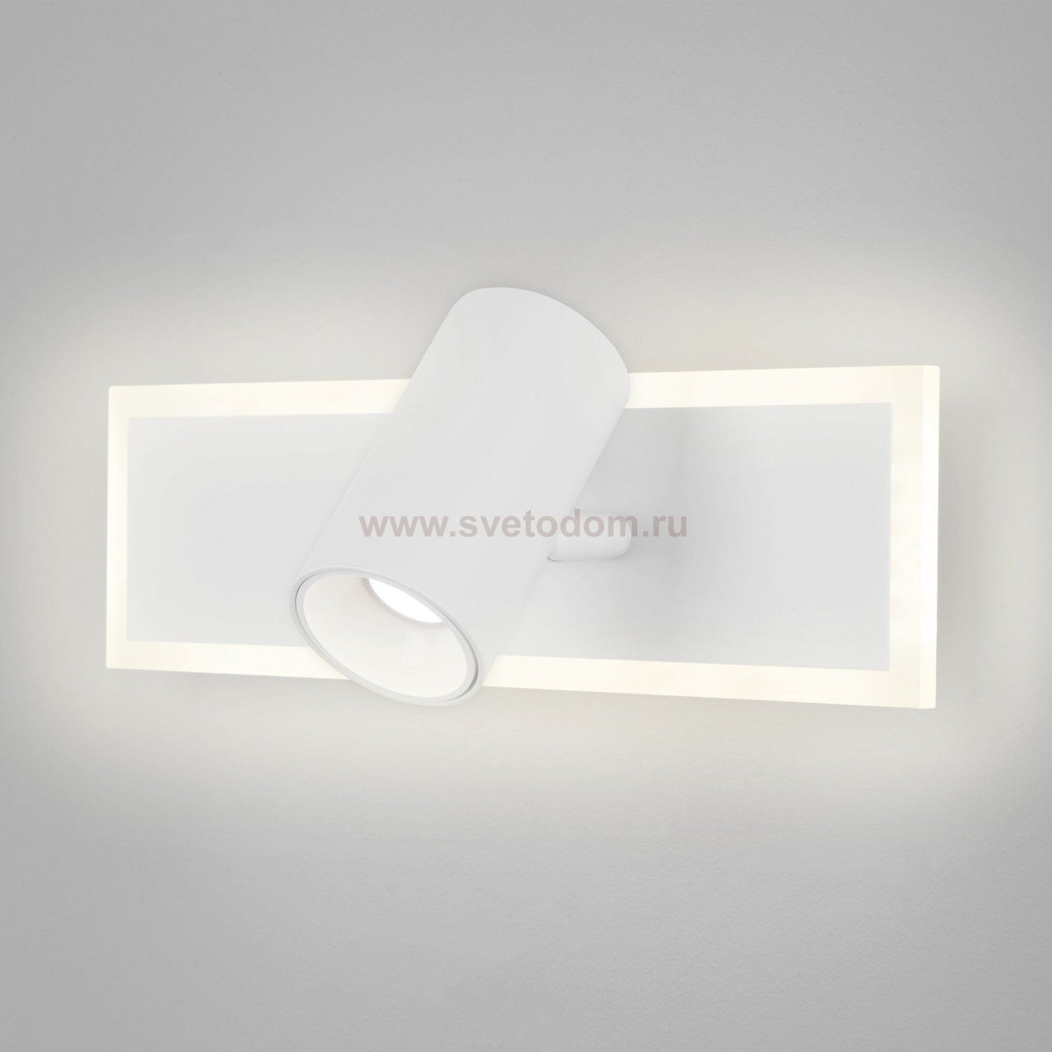 Настенный светодиодный светильник с USB и Type-C 20127/1 LED белый Eurosvet Binar