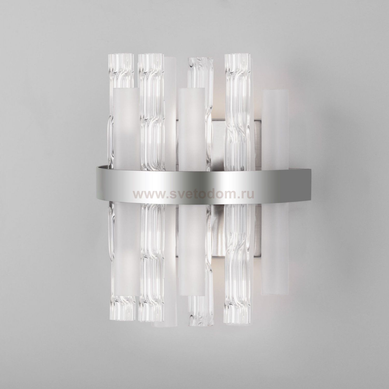 Настенный светильник 367/2 никель Bogates Hollis