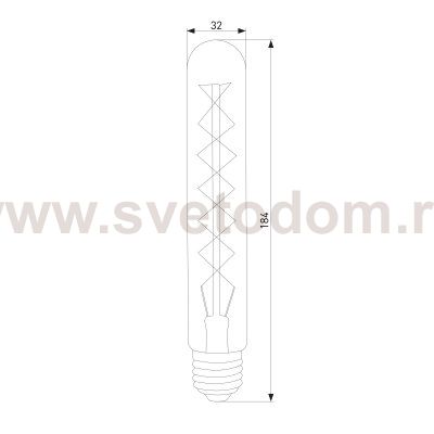 T32 60W BX113 / Лампа накаливания Elektrostandard