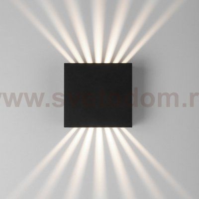 Светильник садово-парковый со светодиодами Sole 35149/D черный Elektrostandard