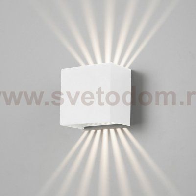 Светильник садово-парковый со светодиодами Sole 35149/D белый Elektrostandard