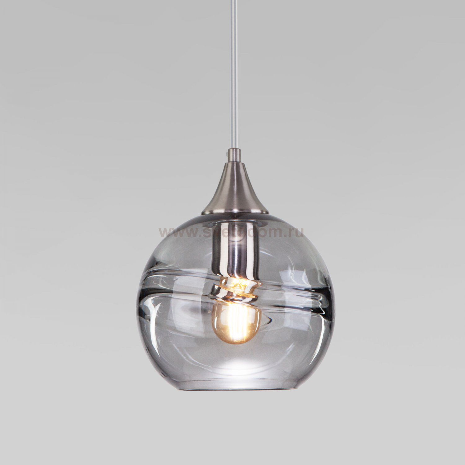 Подвесной светильник 50221/1 дымчатый Eurosvet Lotus