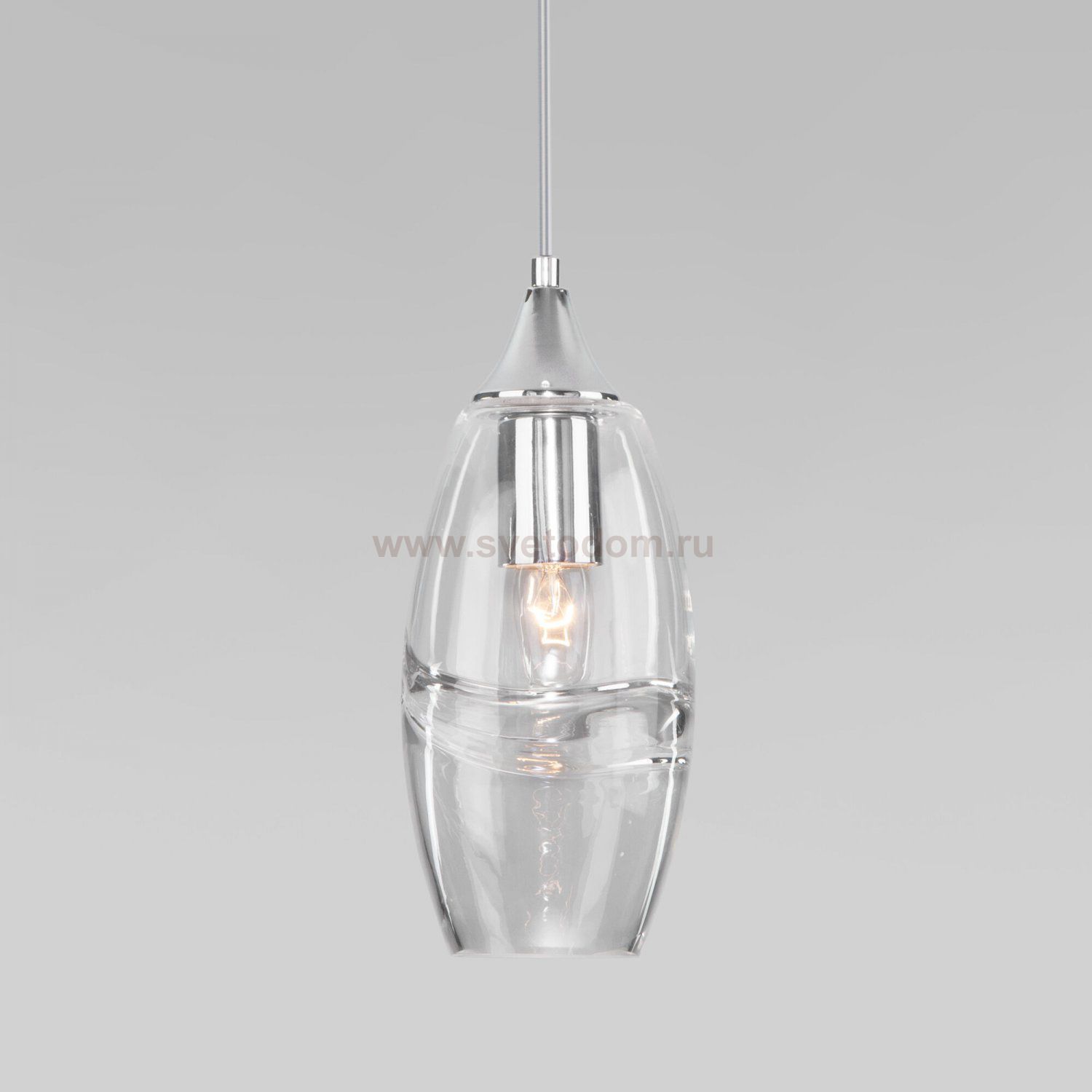 Подвесной светильник 50222/1 прозрачный Eurosvet Lotus