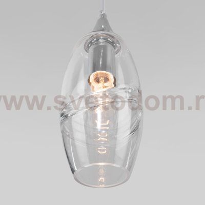 Подвесной светильник 50222/1 прозрачный Eurosvet Lotus