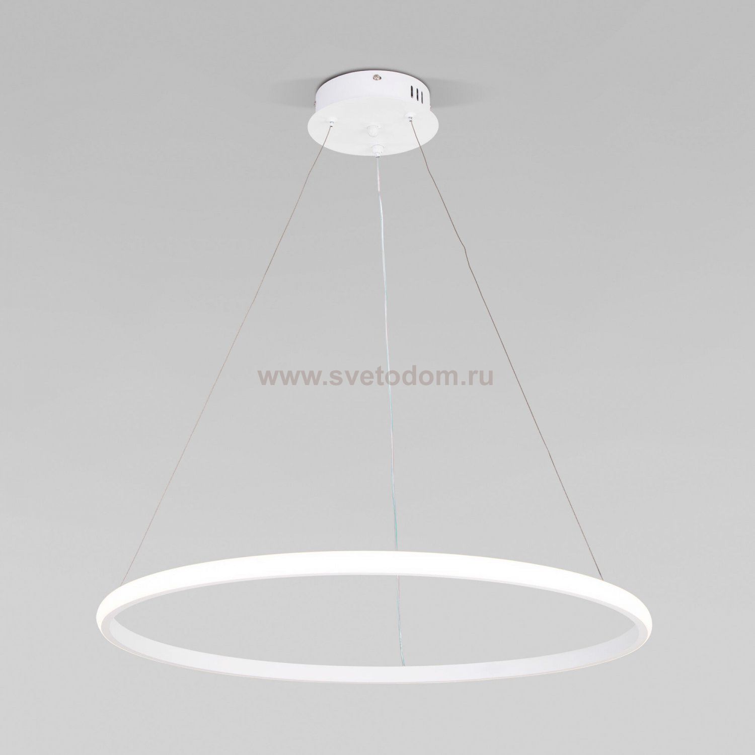 Подвесной светодиодный светильник с пультом управления 90264/1 белый Eurosvet Collars
