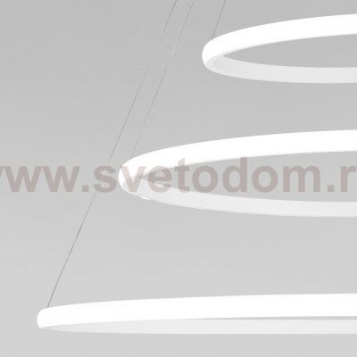 Подвесной светодиодный светильник с пультом управления 90264/3 белый Eurosvet Collars