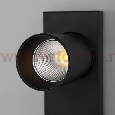 Светодиодный светильник 20139/1 LED черный Eurosvet Flank