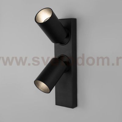 Светодиодный светильник 20139/2 LED черный Eurosvet Flank