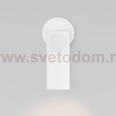 Настенный светодиодный светильник 20097/1 LED белый Eurosvet Riff