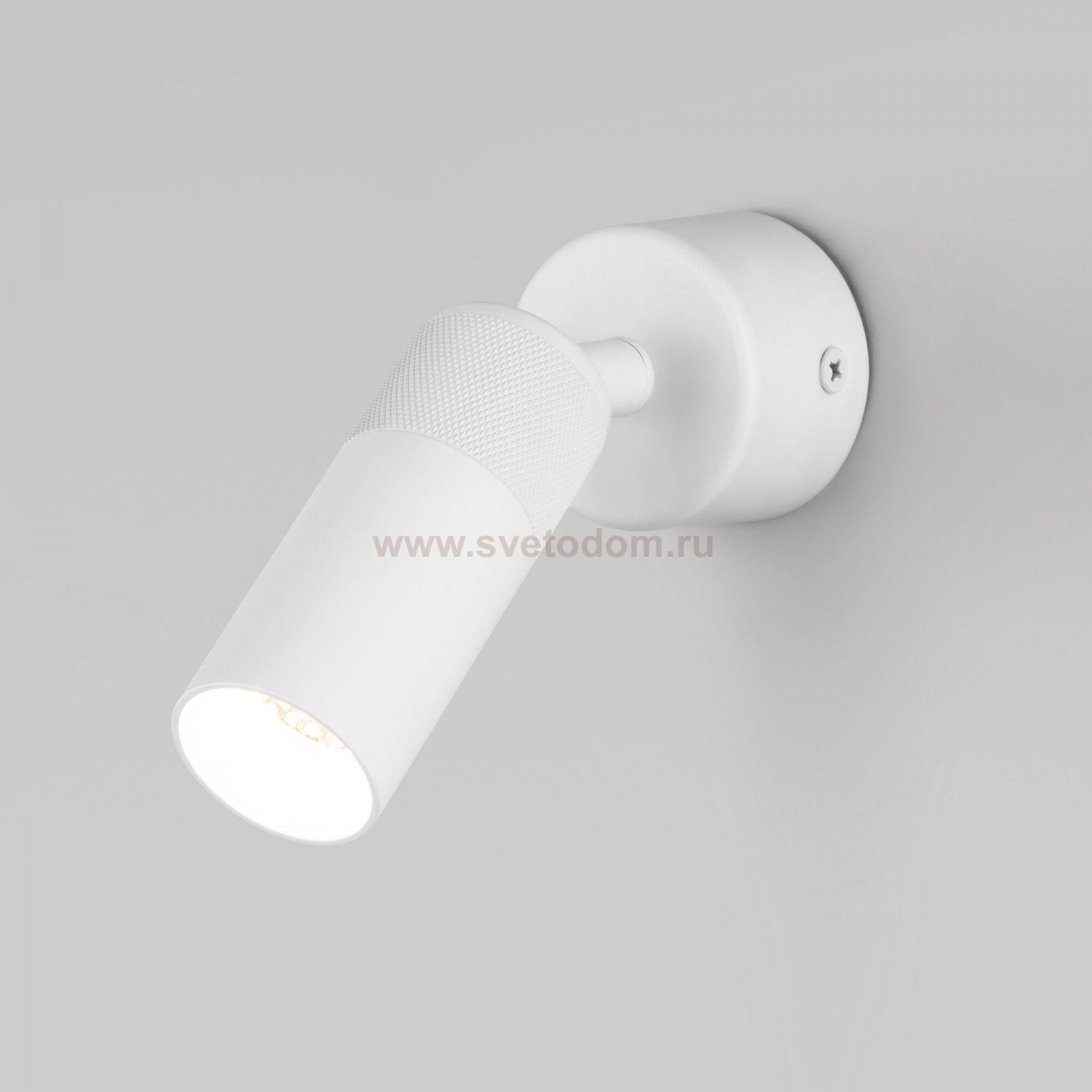 Настенный светодиодный светильник 20097/1 LED белый Eurosvet Riff