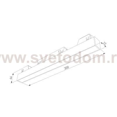 Slim Magnetic L01 Трековый светильник 10W 4200K (белый) 85000/01 85000/01 Elektrostandard