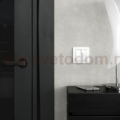 Рамка на 1 пост Acrylic (белый) Werkel W0012701