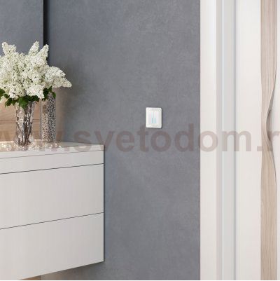 Рамка на 1 пост Acrylic (белый) Werkel W0012701