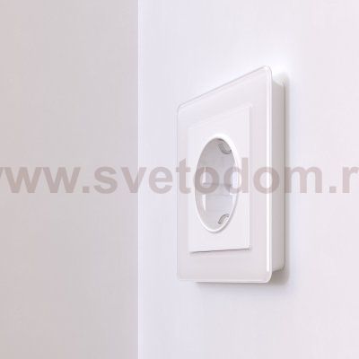 Рамка на 1 пост Acrylic (белый) Werkel W0012701