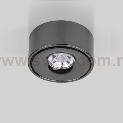 Накладной светодиодный светильник Glide черный жемчуг (25100/LED) 25100/LED Elektrostandard