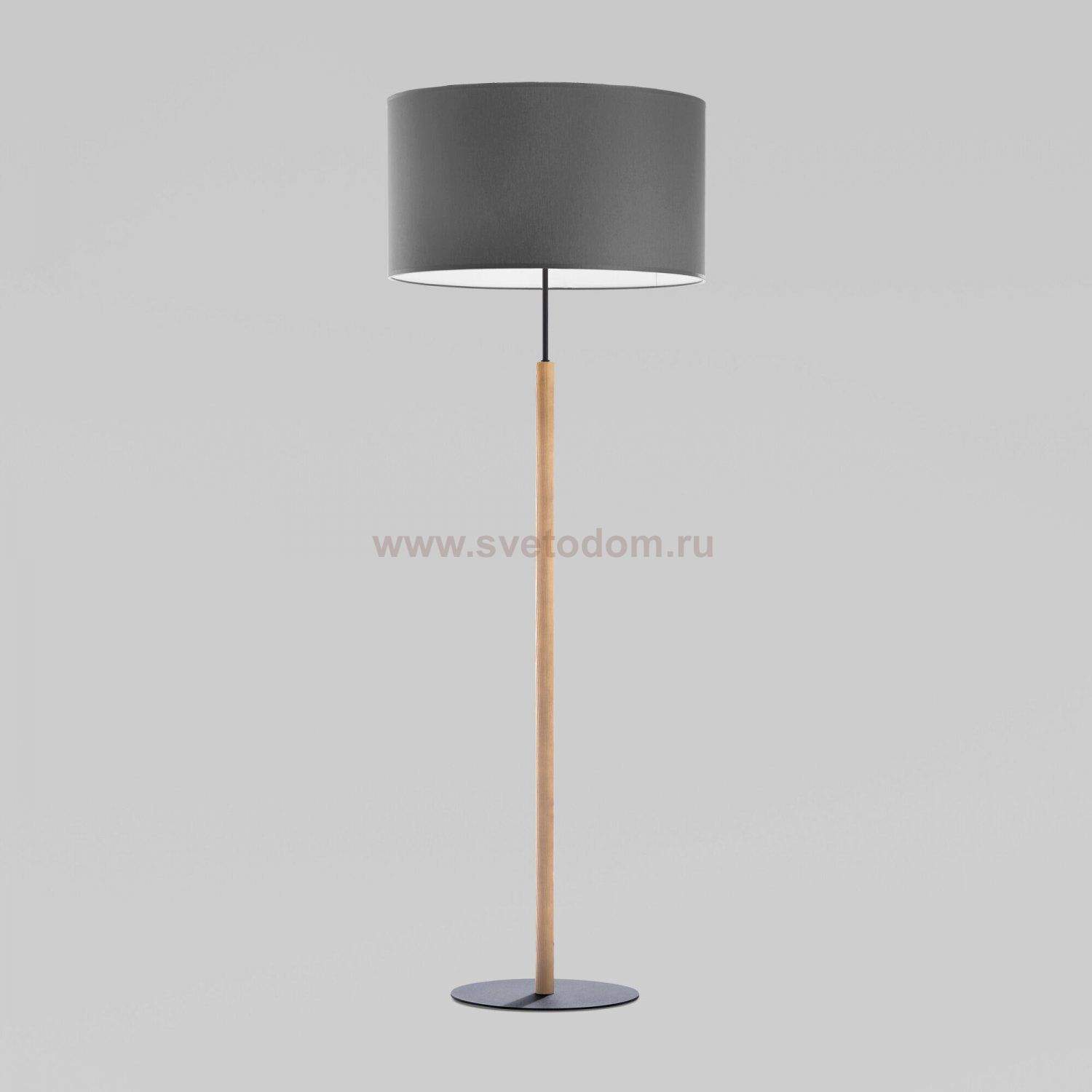 Торшер с абажуром 5218 Deva Graphite TK Lighting